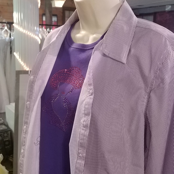 Casual Kiss 2 piece blouse and top - Picture 5 of 9